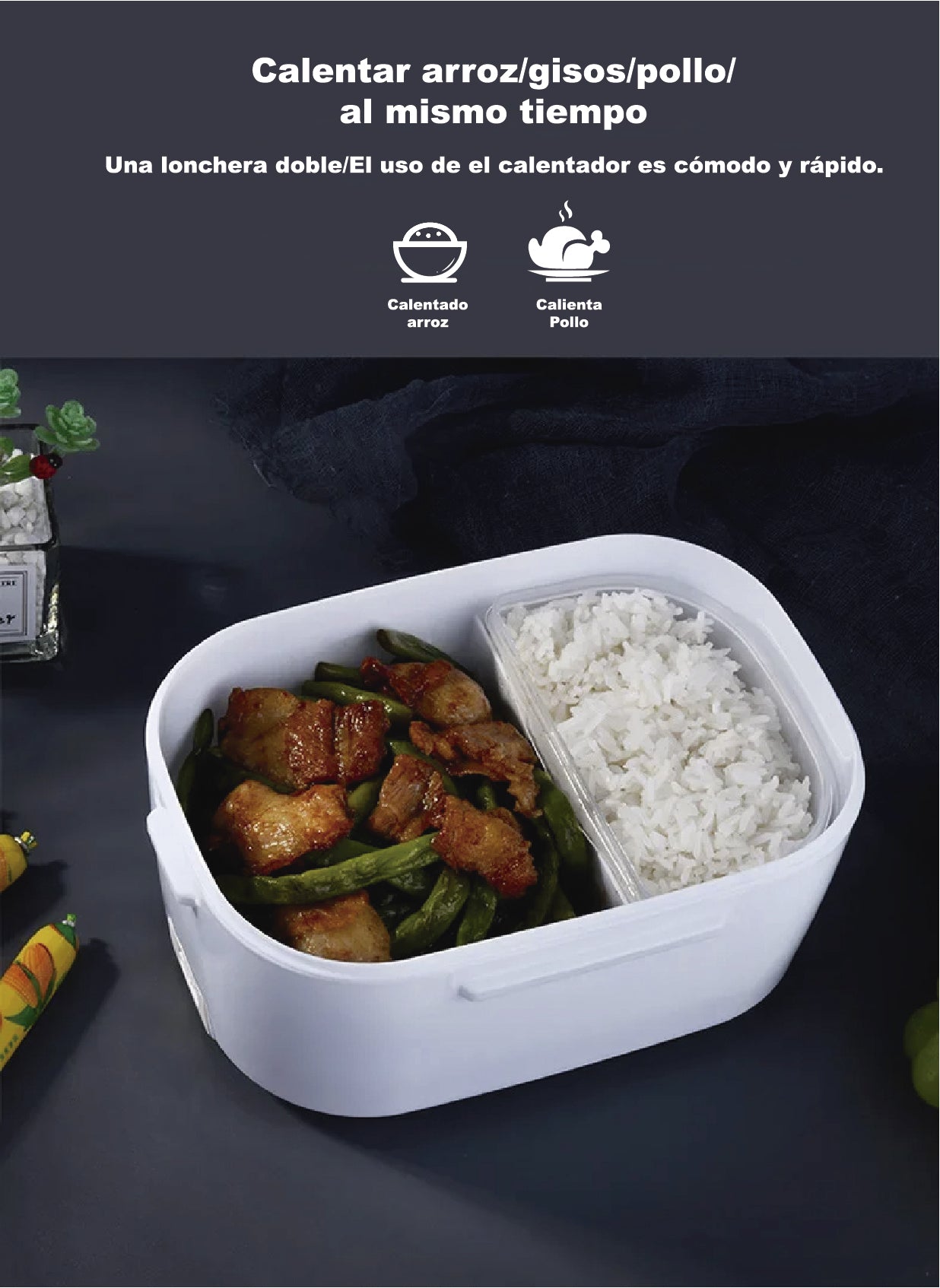 💼⚡ LONCHERA ELECTRICA PORTATIL🔌🔥