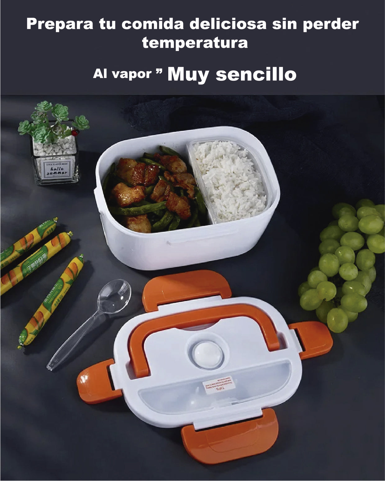 💼⚡ LONCHERA ELECTRICA PORTATIL🔌🔥