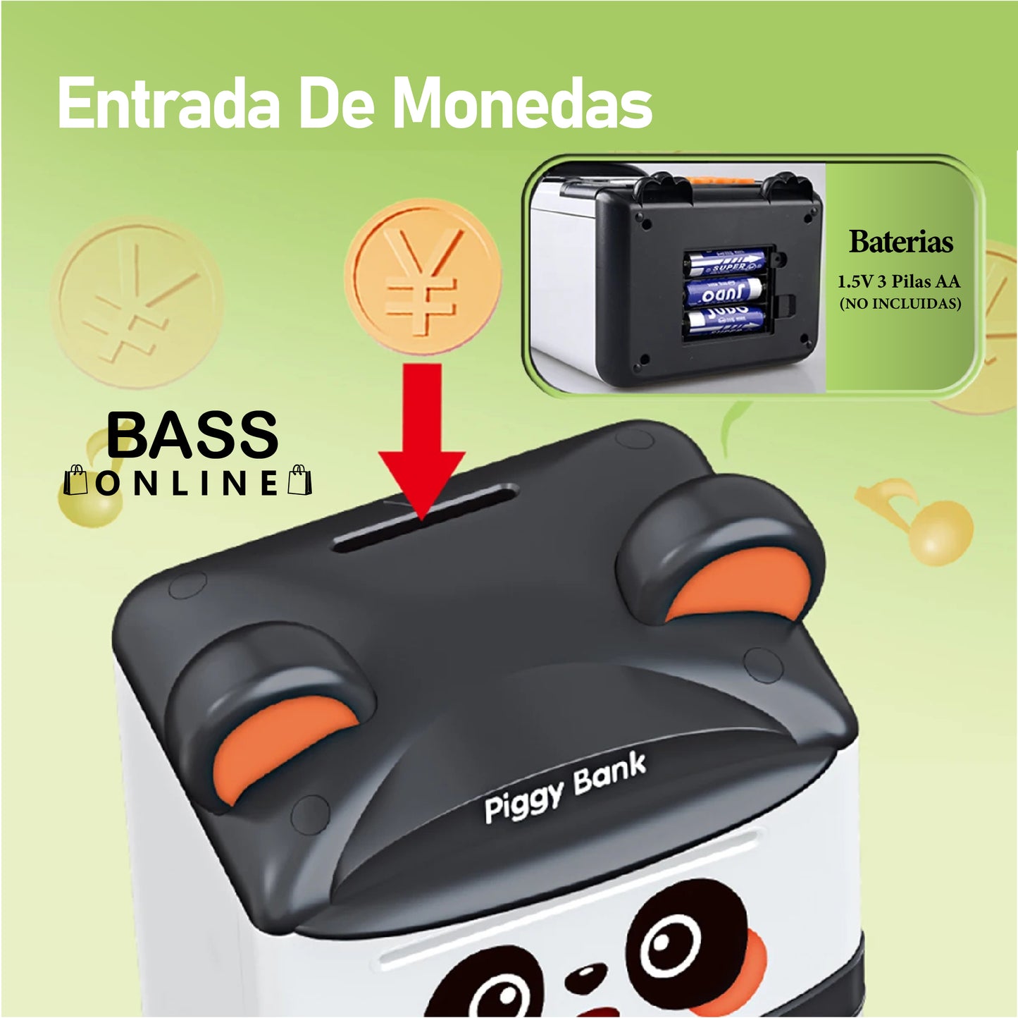 🎁 ALCANCÍA ELECTRONICA CON CLAVE Y HUELLA 🔒