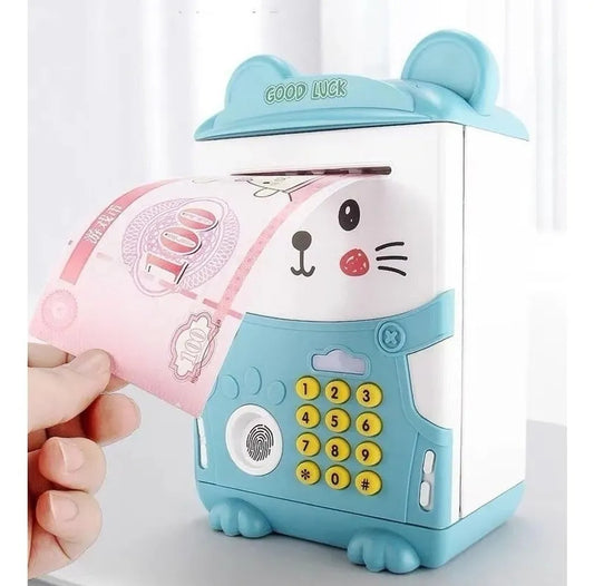 🎁 ALCANCÍA ELECTRONICA CON CLAVE Y HUELLA 🔒