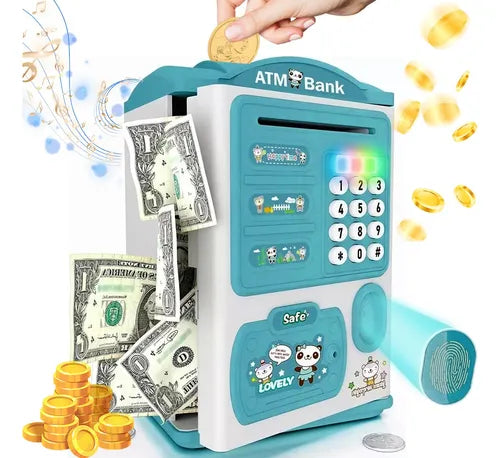 MINI CAJERO CON CLAVE Y HUELLA DIGITAL !!