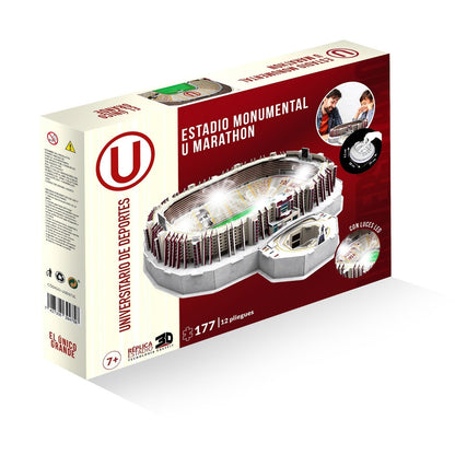 Estadio Monumental U Marathon con luces LED
