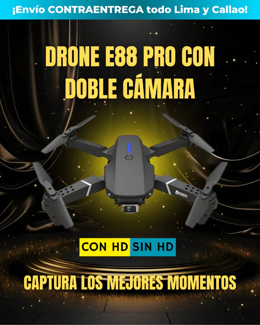 DRONE PROFESIONAL ¡CON DOBLE CAMARA!