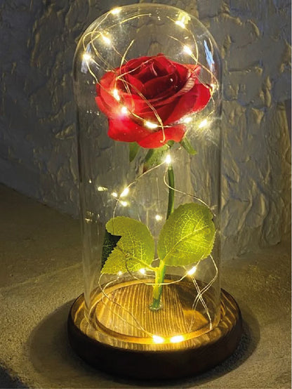 ROSA ENCAPSULADA DE CRISTAL